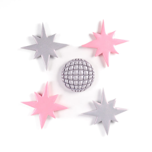 Pastel Disco Magnets