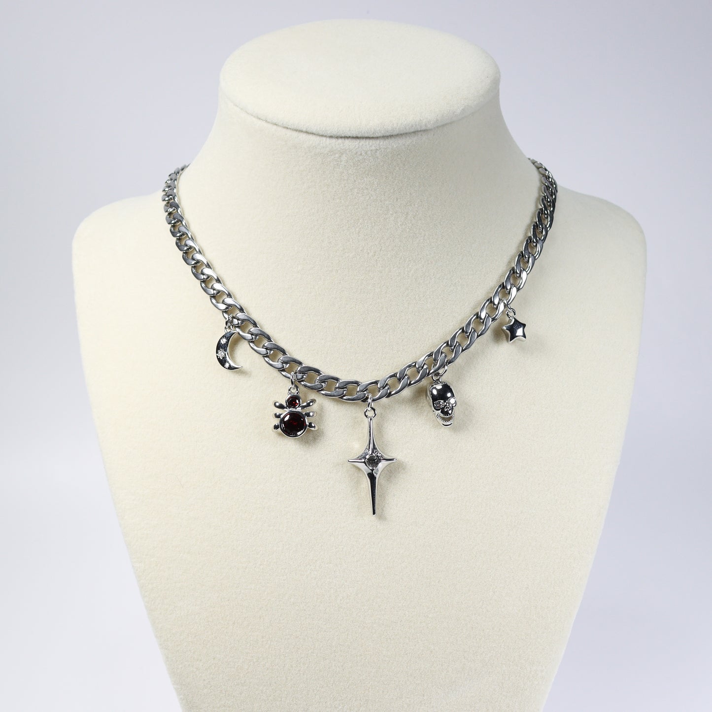 Silver Charm Necklace No 11