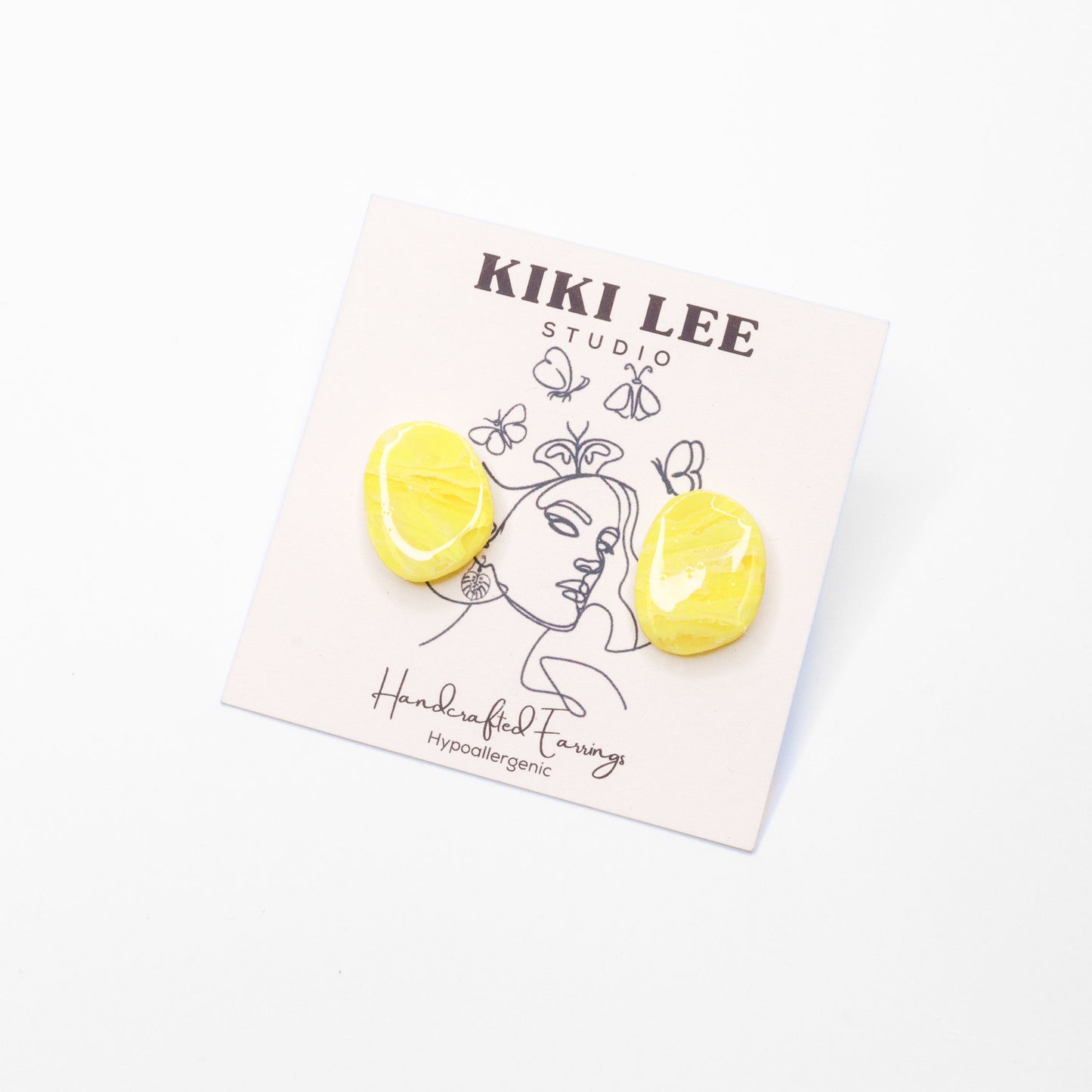 Citrine Studs