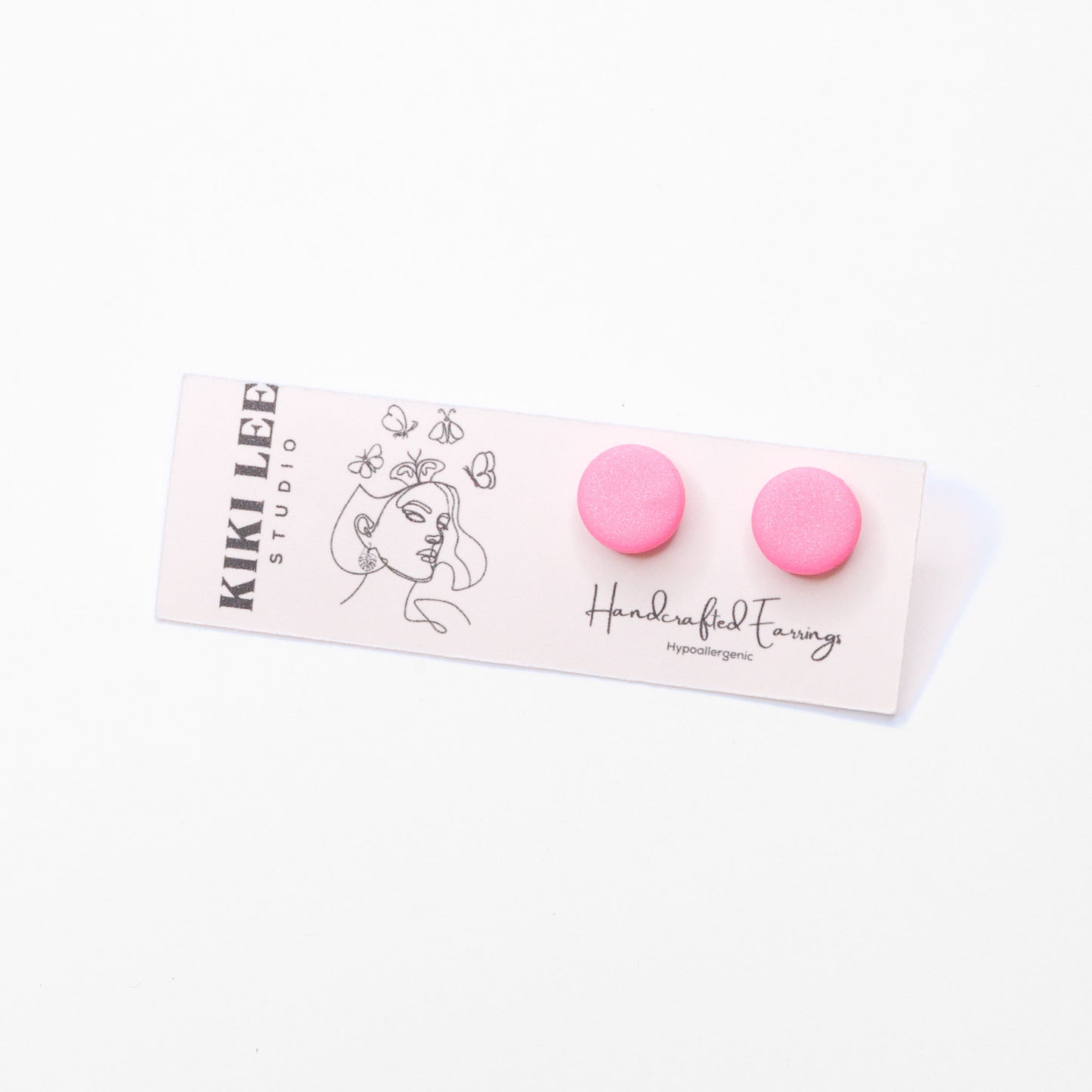 Pink Pearl Studs *Choose Your Style*