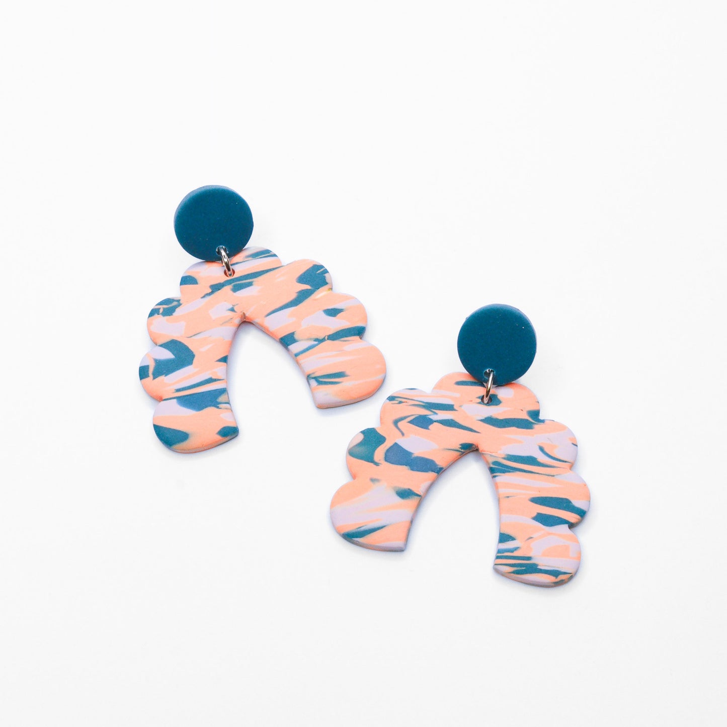 Buffy - Peach & Teal Camo