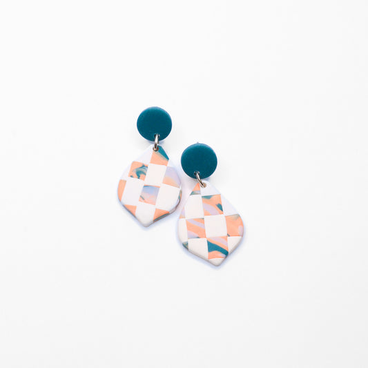 Anya - Peach & Teal