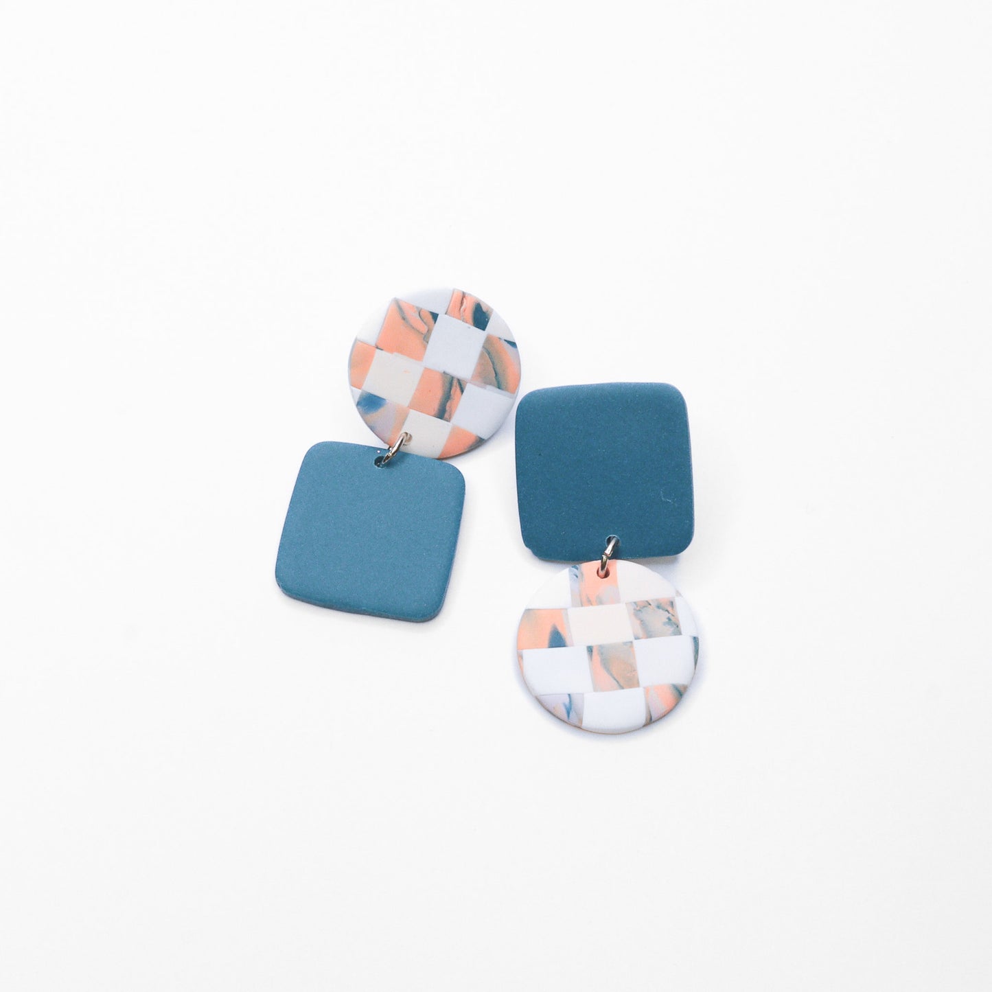 Nettie - Peach & Teal