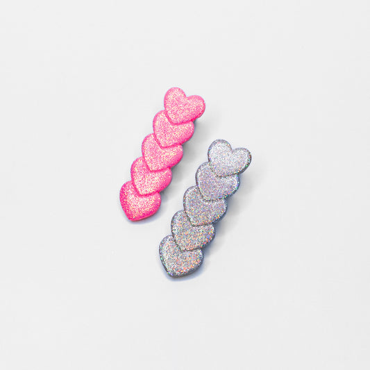 Disco Hairclips *Choose Your Color*