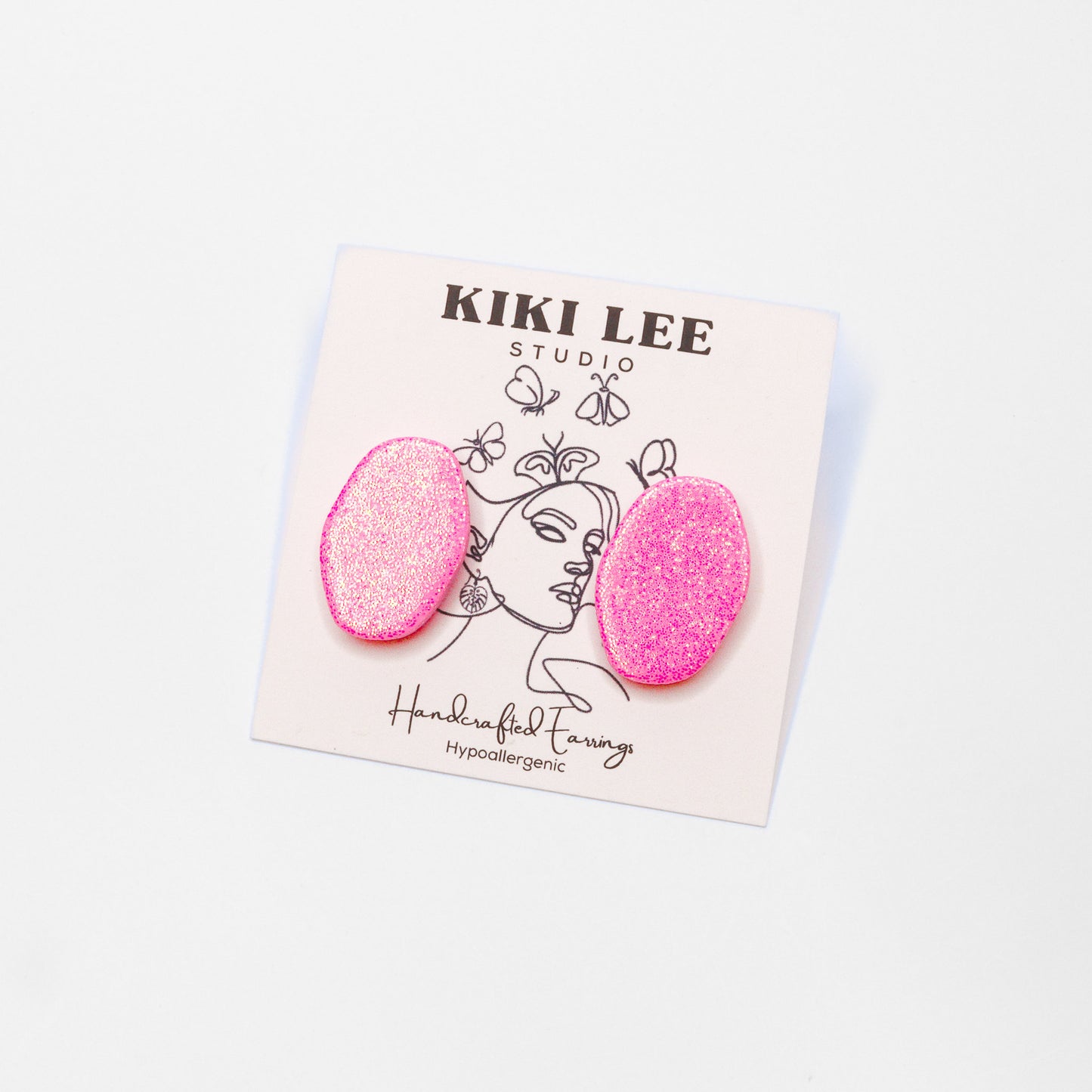Disco Valentine Studs *Choose your Style & Color*