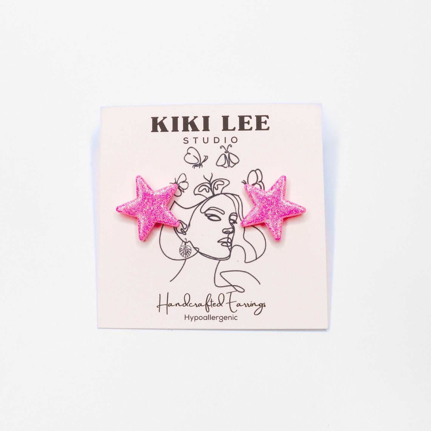 Disco Valentine Studs *Choose your Style & Color*