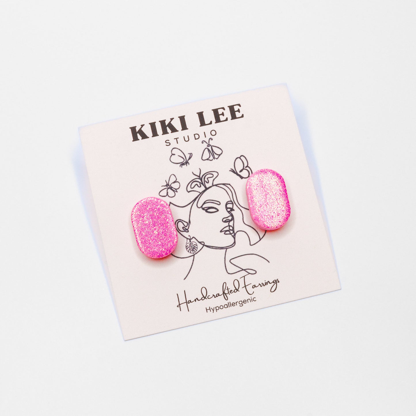 Disco Valentine Studs *Choose your Style & Color*