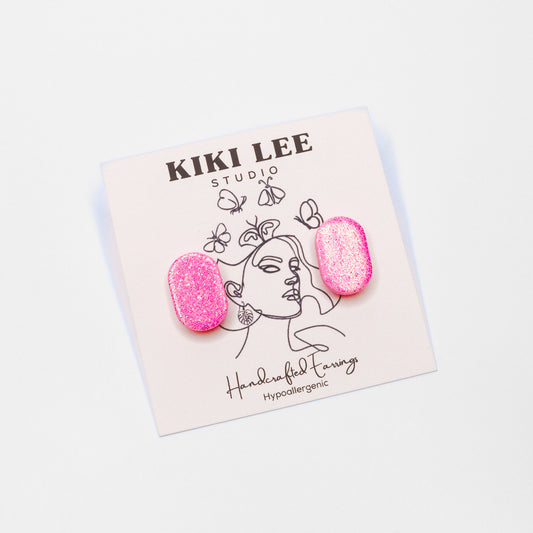 Disco Valentine Studs *Choose your Style & Color*