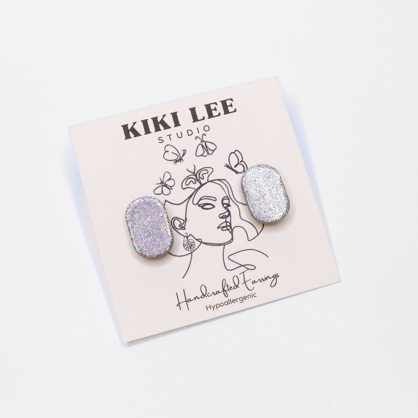 Disco Valentine Studs *Choose your Style & Color*