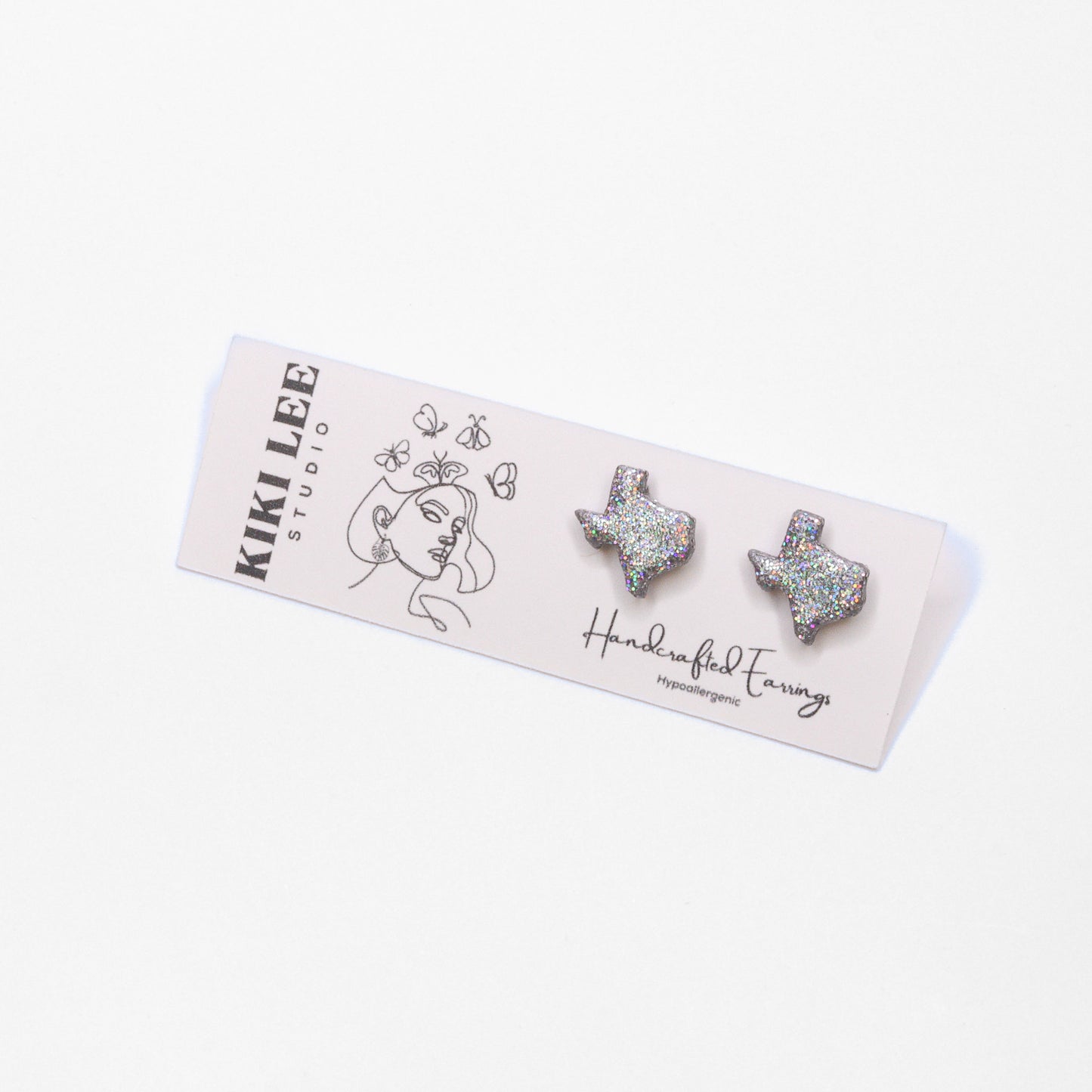 Disco Valentine Studs *Choose your Style & Color*