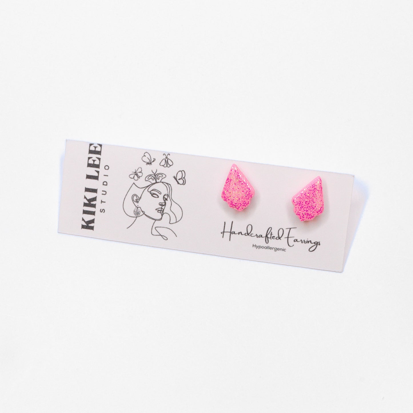 Disco Valentine Studs - Choose your Style & Color