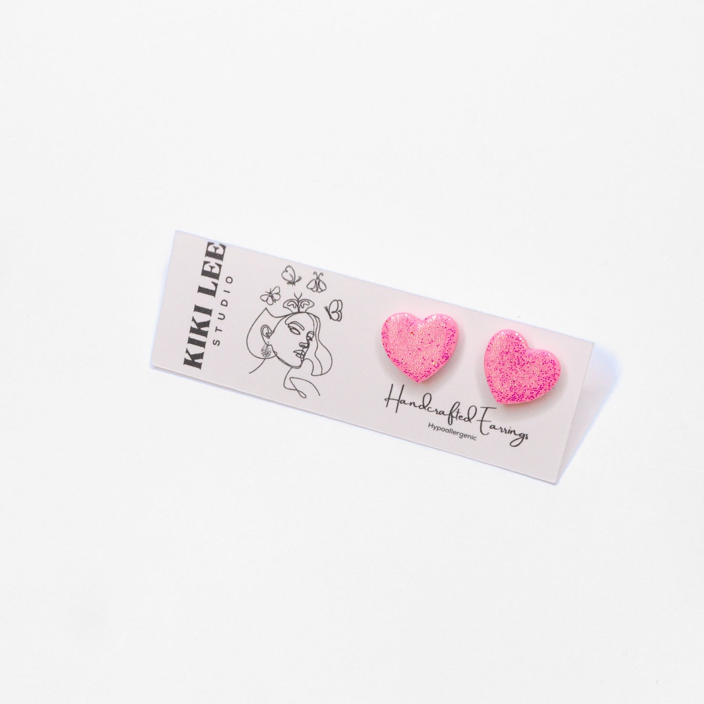 Disco Valentine Studs *Choose your Style & Color*