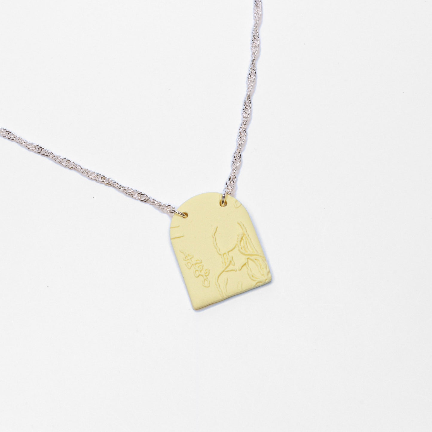 Arla Line Art Necklace *Choose Your Color*