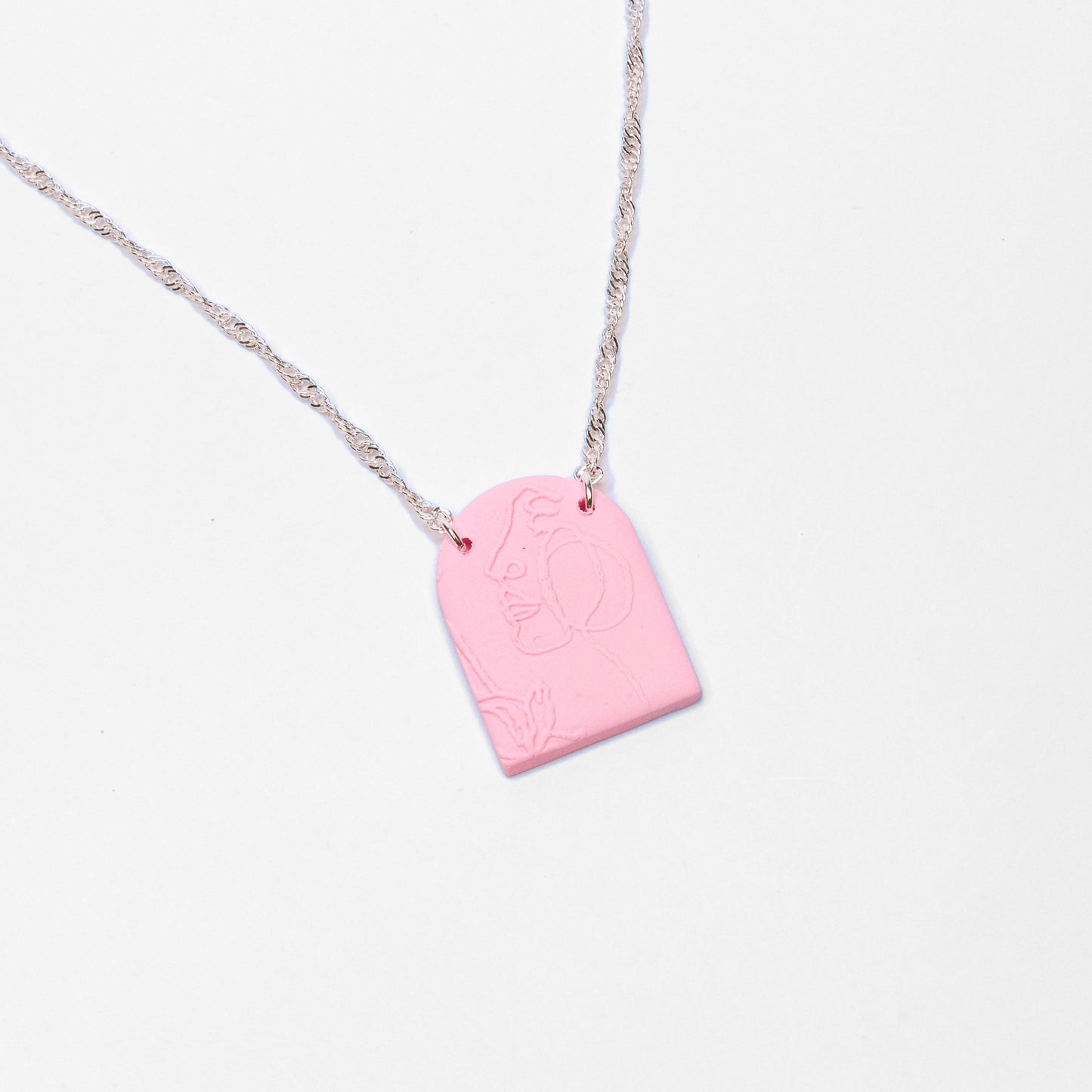 Arla Line Art Necklace *Choose Your Color*