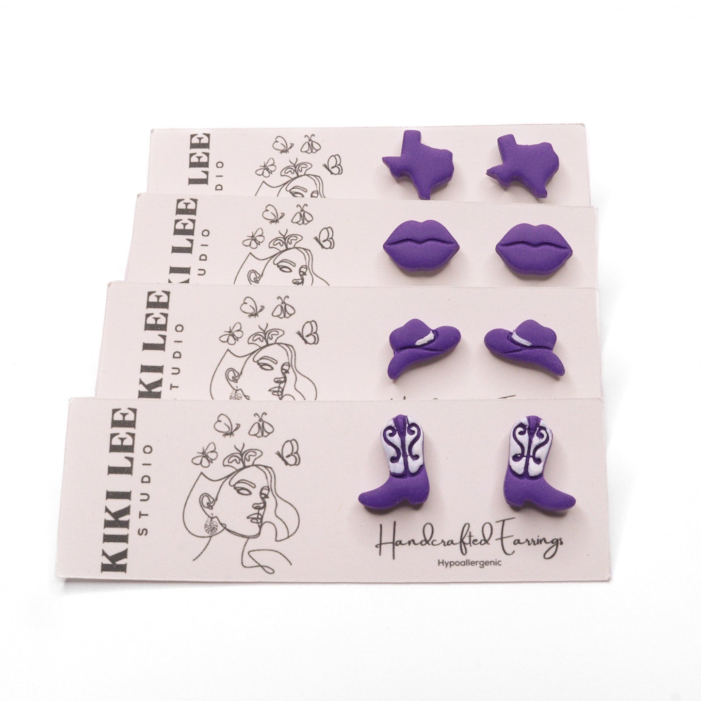 Grape Studs *Choose Your Style*