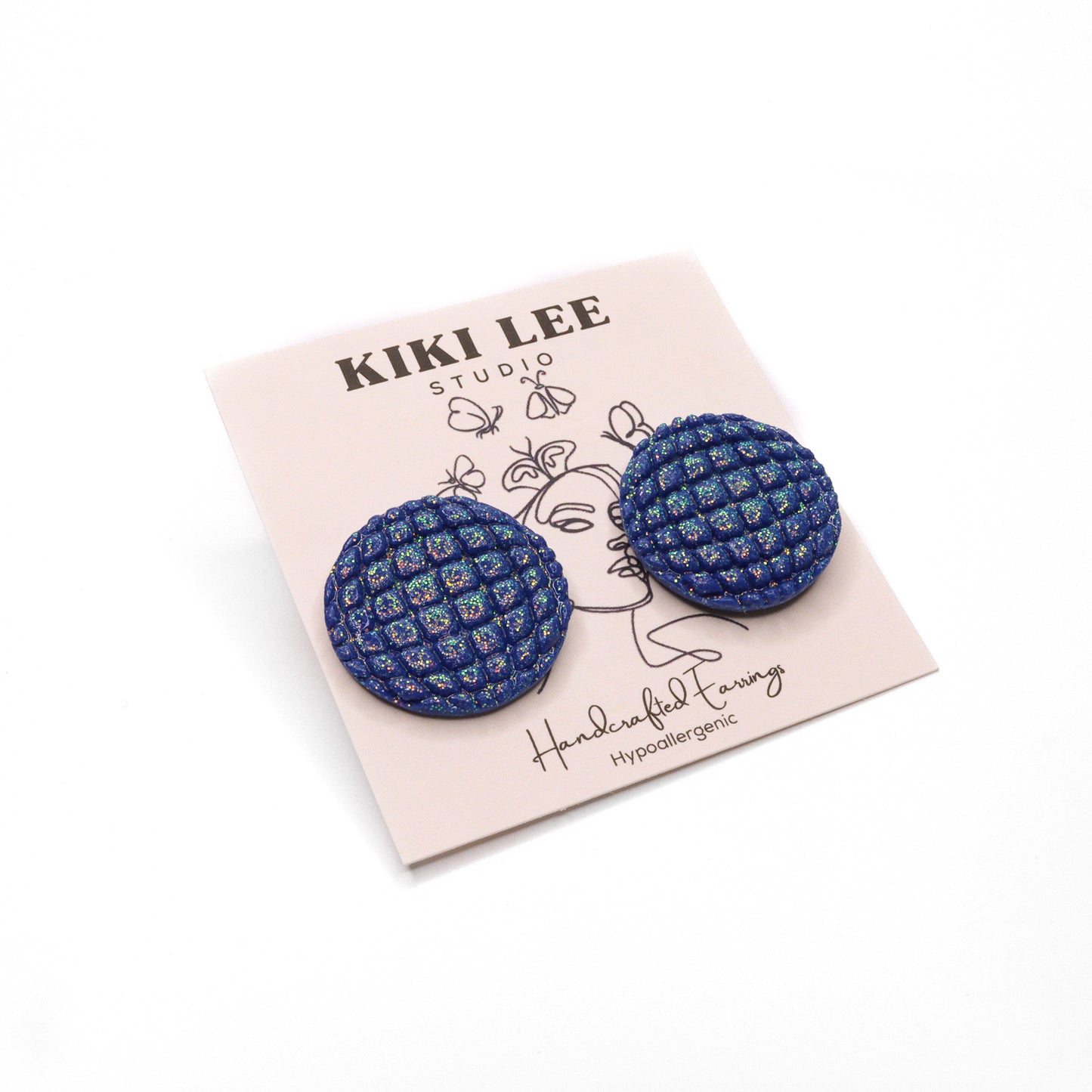 Disco Ball Studs *Choose Your Color*
