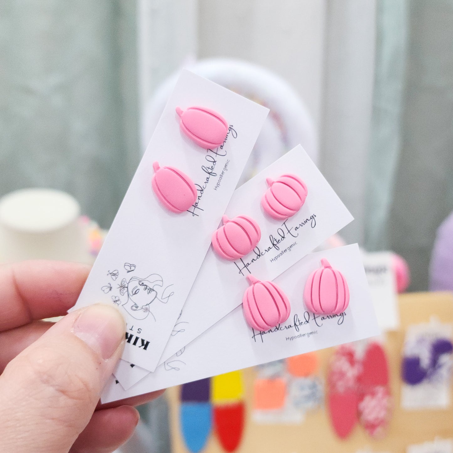 Pumpkins - Pink *Choose Your Style*