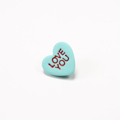 Conversation Heart Pin *Choose Your Color*