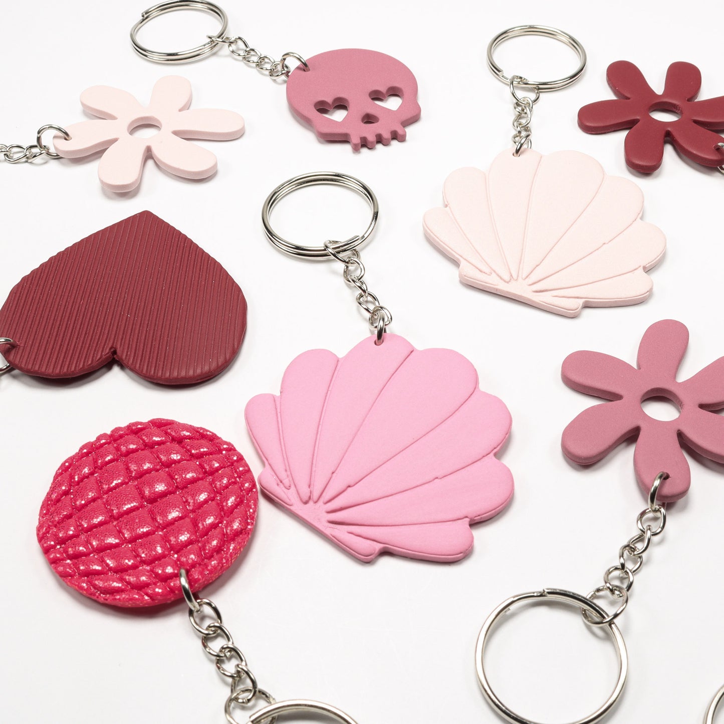 Valentine's Keychains *Choose Your Style & Color*