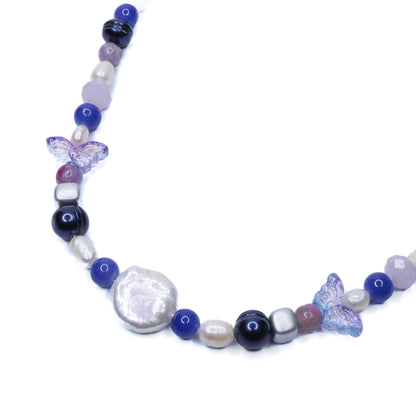 Amethyst & Pearl Necklace