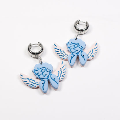 Cherubs - Cerulean & White