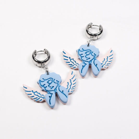 Cherubs - Cerulean & White