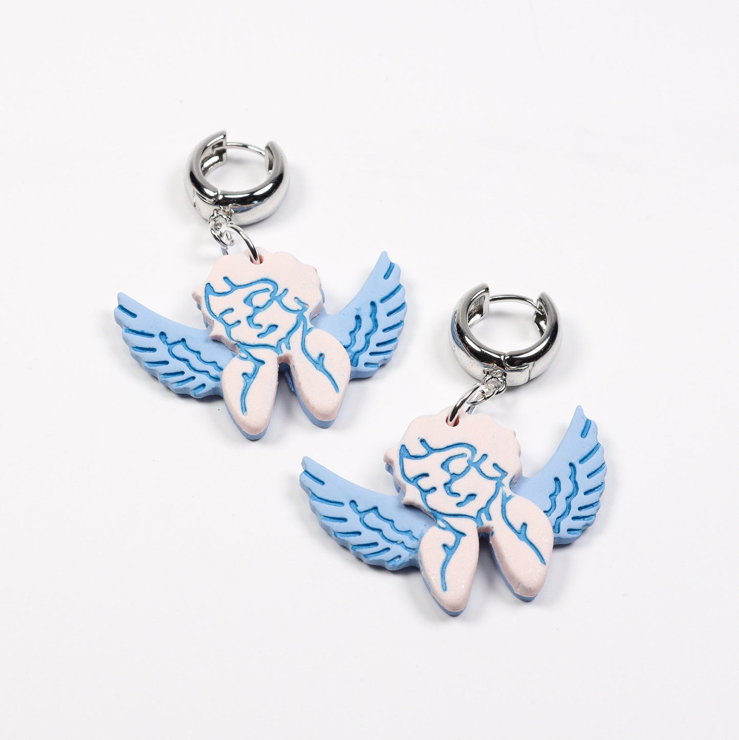 Cherubs - Cerulean & White