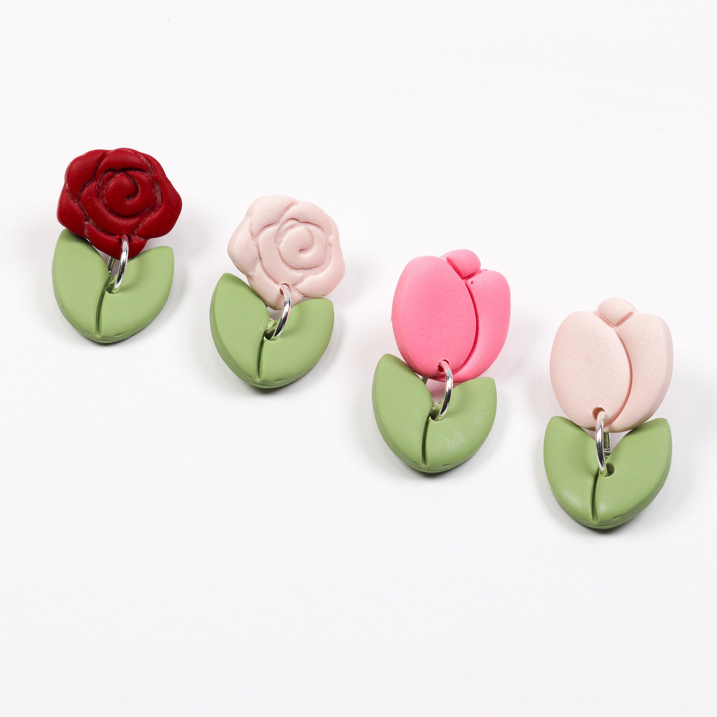 Petite Floral Dangles