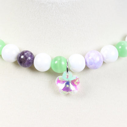 Catseye & Amethyst Necklace