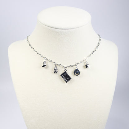 Silver Charm Necklace No 1