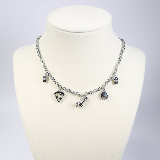 Silver Charm Necklace No 18