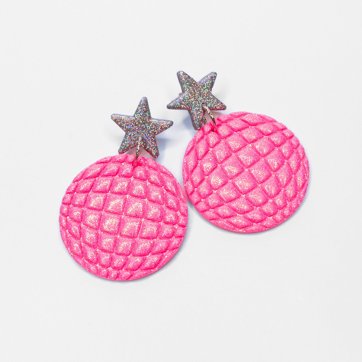 Pink Shimmery Disco Balls