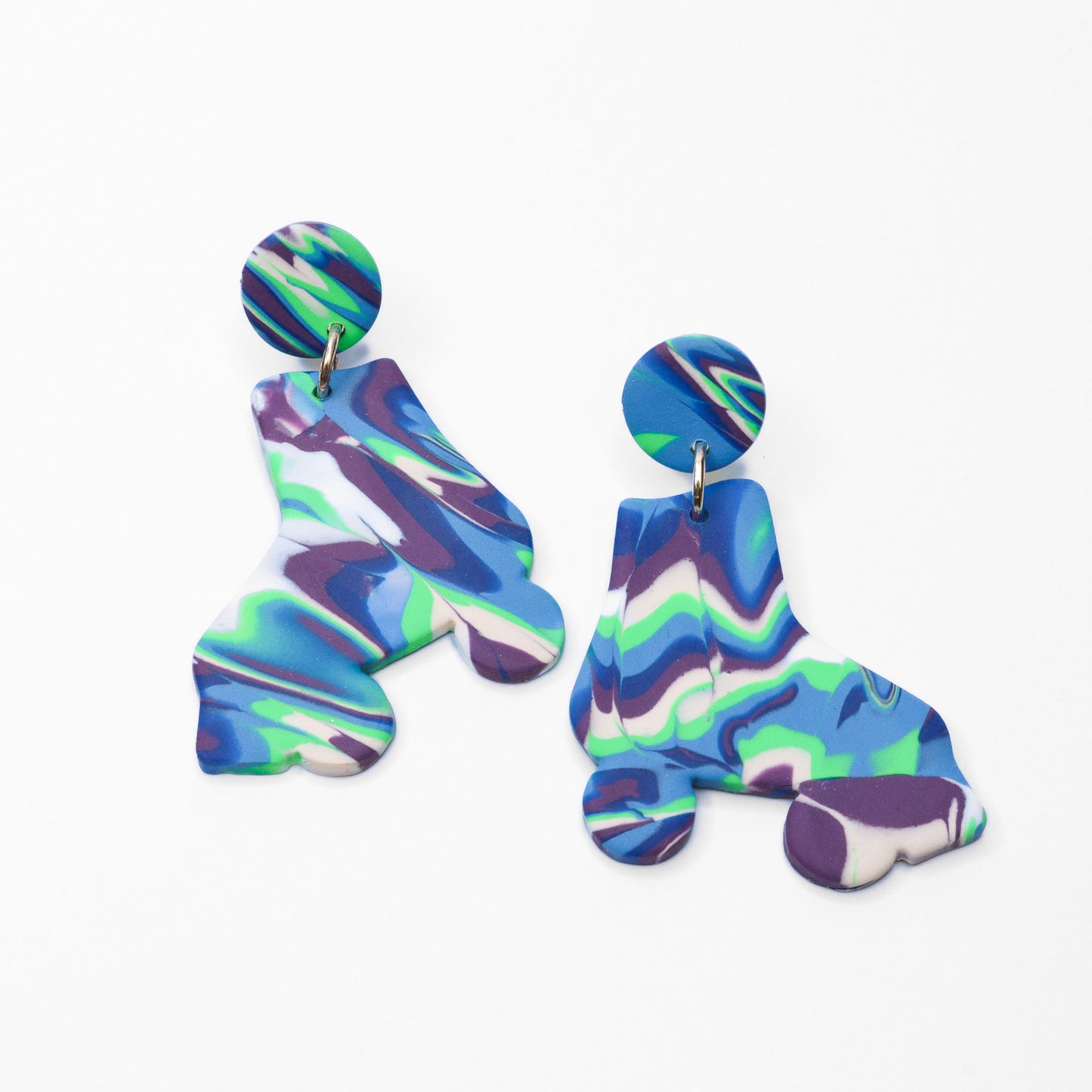 Skates - Ocean Tie-Dye