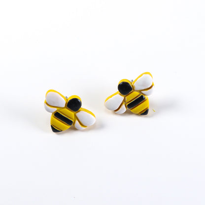 Large Bee Studs