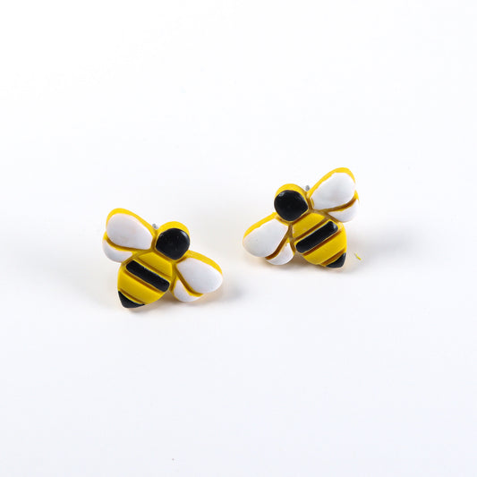 Large Bee Studs