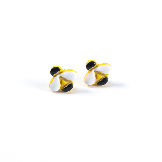 Tiny Bee Studs