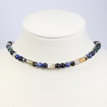 Sandstone, Soladite, and Jasper Necklace