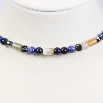 Sandstone, Soladite, and Jasper Necklace