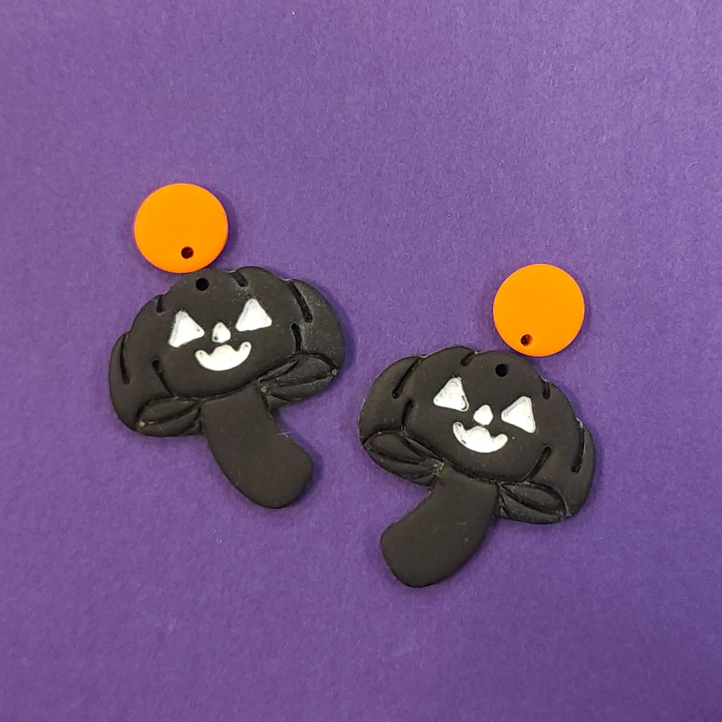 Jack-o-lantern Mushies *Choose Your Color*