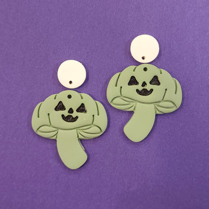 Jack-o-lantern Mushies *Choose Your Color*