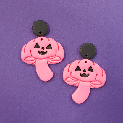 Jack-o-lantern Mushies *Choose Your Color*