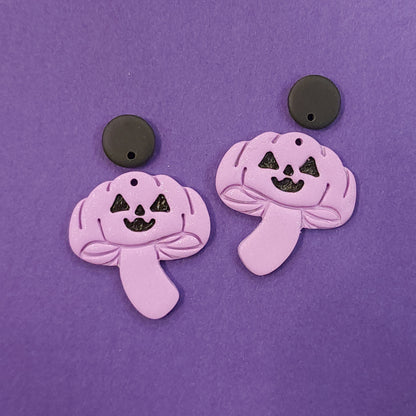 Jack-o-lantern Mushies *Choose Your Color*