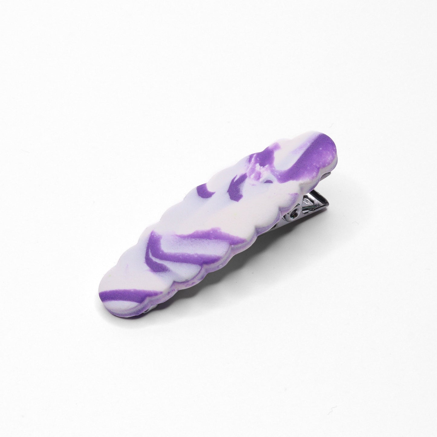 Mia Hairclip - Grape Swirl