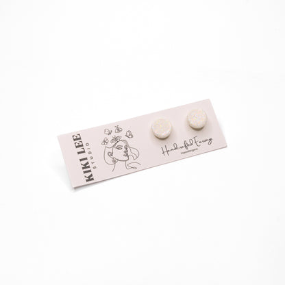 Pearl Glitter Studs *Choose Your Style*